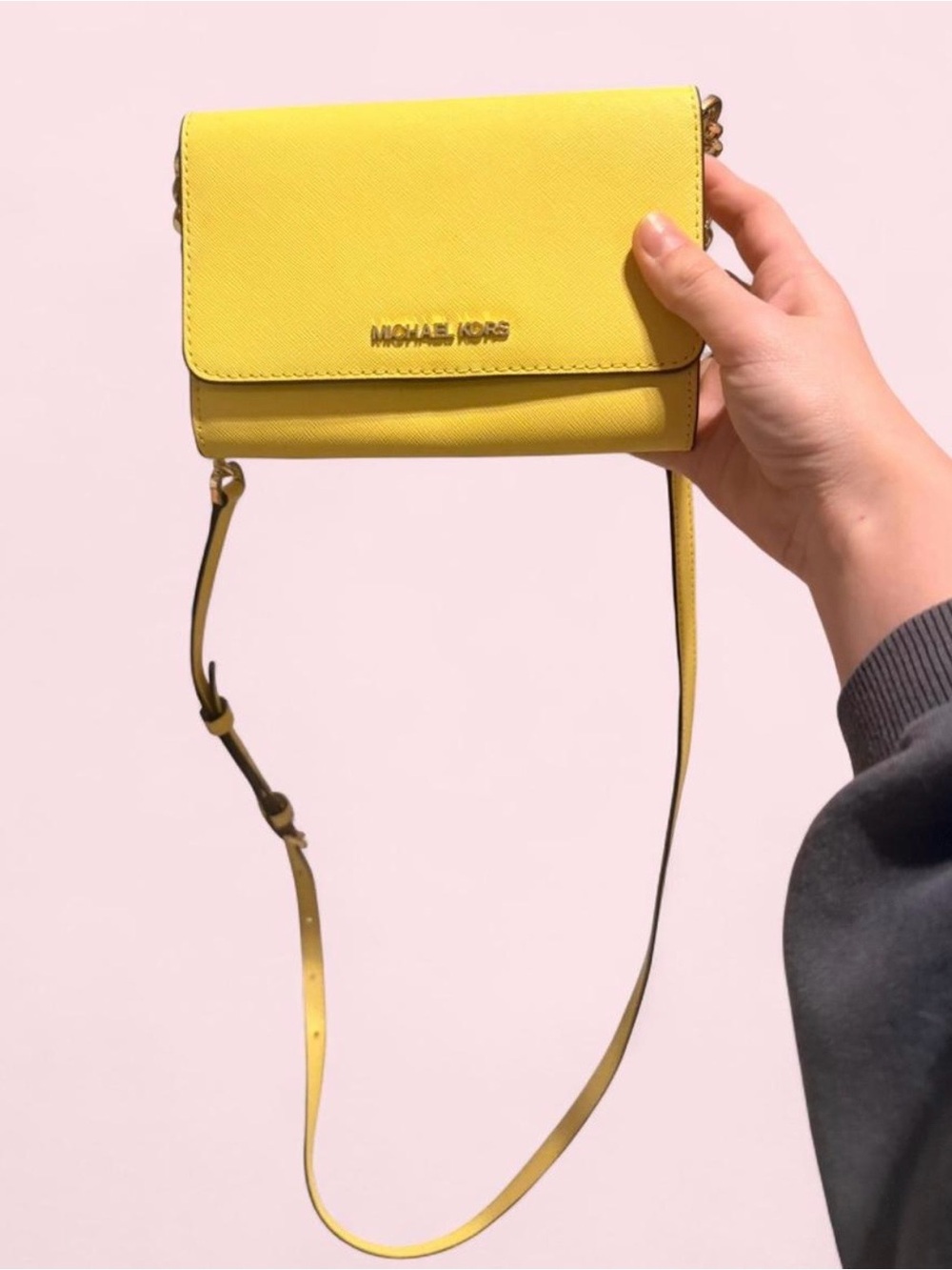 Michael Kors Lemon Yellow Crossbody Bag